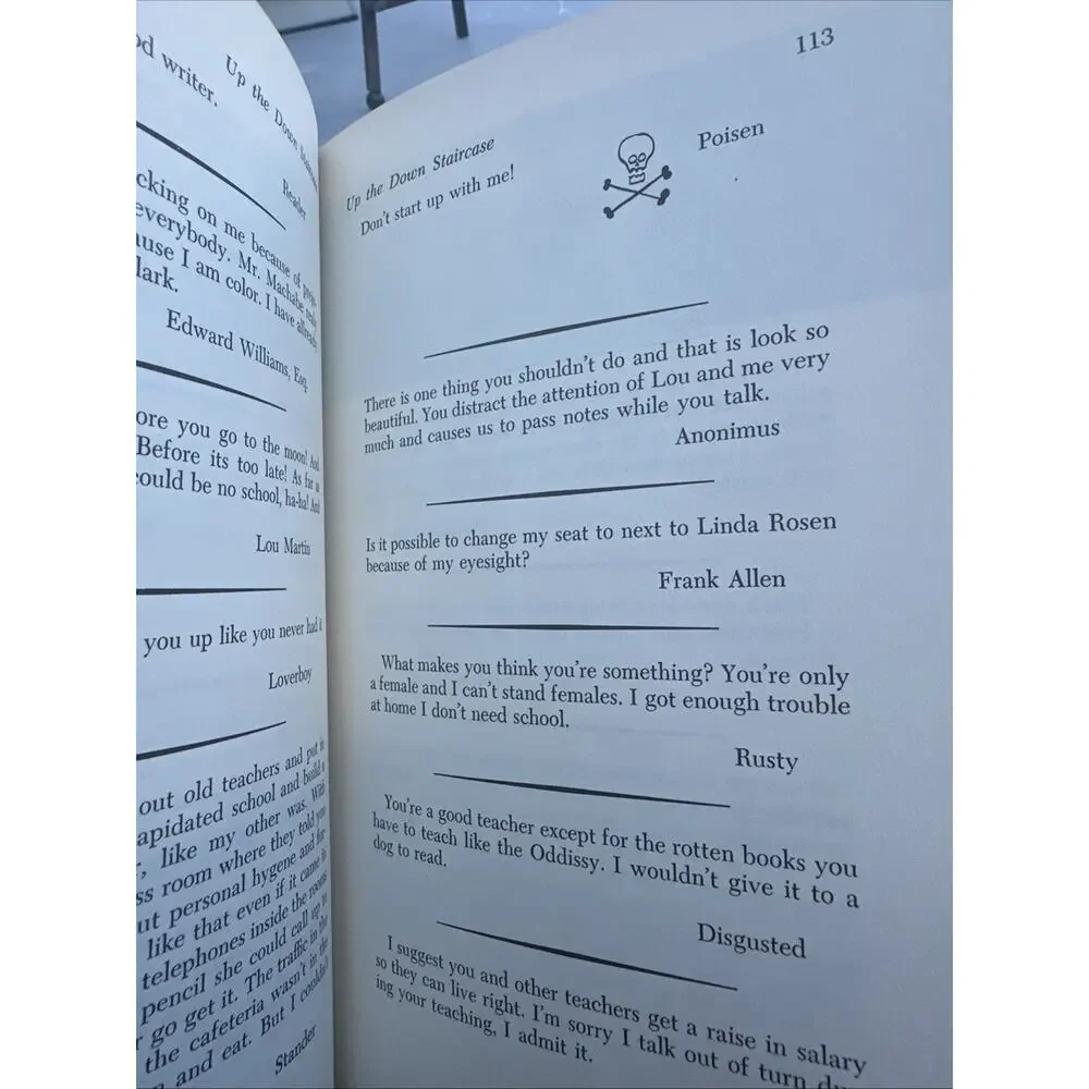Up the down staircase book, sixth printing 1965‎ by Bel Kaufman